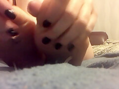 Putting Lotion On My Tiny Feet