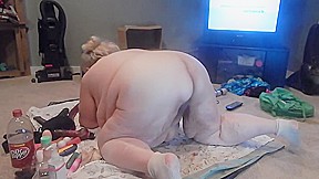 RIDING A TOY