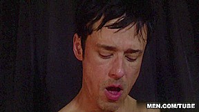 Rafael Alencar & Saxon West in The Black Room Scene