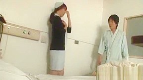 Ravishing Nurse Nudity With Her Oriental Pussy Exposed