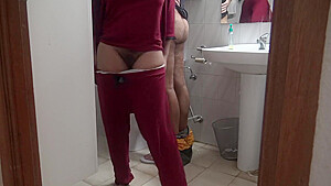 Real Caught Masturbating And Watching Me In The Toilet