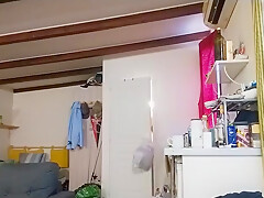 Real Hidden Spy Cam Caught Hot Unaware Tenant Paolo Crucitti Totally