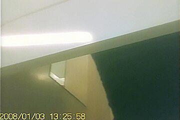 Real amateur in changing room spied in brassiere