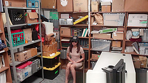Real asian teen 18+ thief