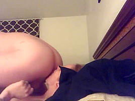 Red headed slut craves ass to mouth