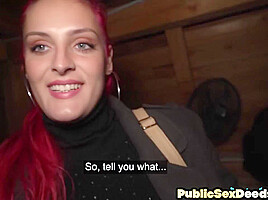 Redhead MILF banged in POV by BWC in wet pussy hole