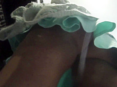 Restaurant girlfriend upskirt