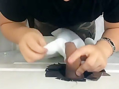 Ripped Straight Guy Blowjob