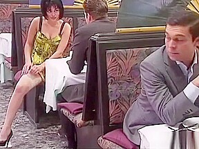 Rita Cardinale, Gangbang and Bukkake in the Restaurant