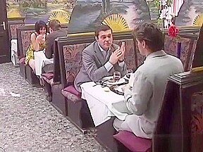 Rita Cardinale, Gangbang and Bukkake in the Restaurant