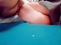 Romantictingles Having Her Feet Worshipped In Bed