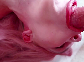 Rough Upside Down Throatfuck Deepthroat Pov