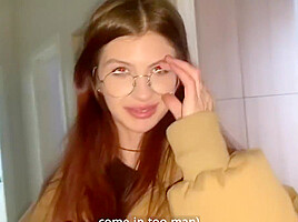 Russian Chick Decided To Try Home Sex With A Neighbor