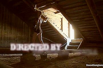 Russian Cutie With Braces Gets Caught Trespassing And Gangbanged