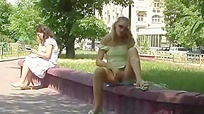 Russian Public flashing Girls