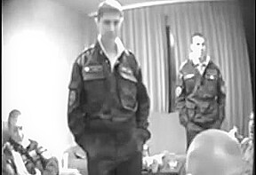 Russian soldiers get blown