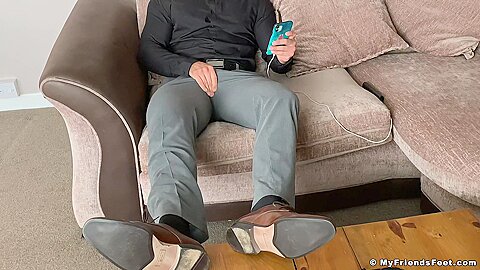 Ryan Yule's Barefoot Jackoff - Ryan