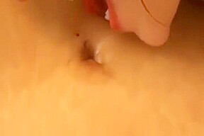 Sahrye Belly Button licking