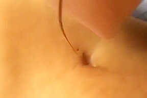 Sahrye Belly Button licking
