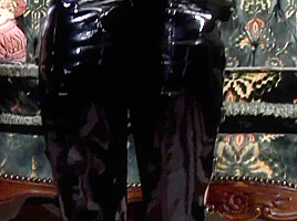Sandy K In Busty Babes Solo In Latex Boots