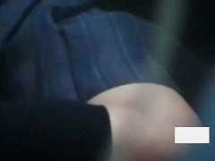 Sassy girl masturbates before dreaming on hidden cam