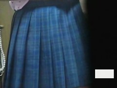 Sassy girl masturbates before dreaming on hidden cam