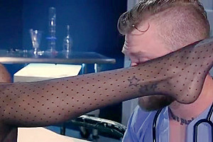 Scientist made tranny for anal fucking