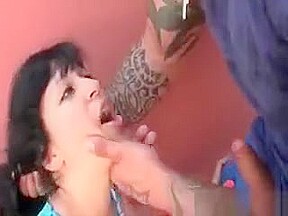 Sexy Brunette Babe Gets Horny