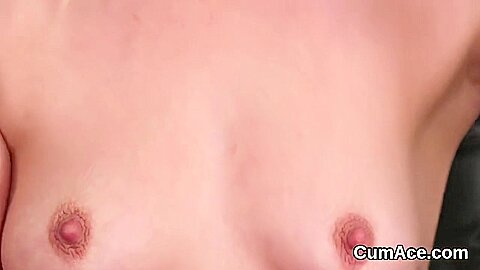 Sexy Centerfold Gets Cumshot On Her Face Sucking All Th