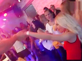 Sexy Cuties Get Absolutely Wild And Nude At Hardcore Party