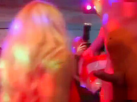 Sexy Cuties Get Absolutely Wild And Nude At Hardcore Party