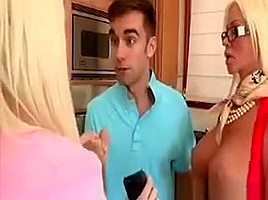 Sexy Rikki Six Is Taught How To Fuck By Her Stepmom