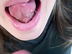 Sexy Stepmom Taste My Cum  Pov Mouth Cum