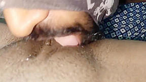 Sexy Wife In Eating My Wet Creampie Hairy Pussy And Asshole