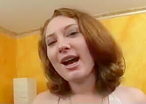 Sexy pawg redhead gets her ass fucked