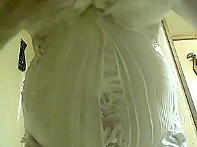 Shaving cream shower