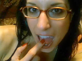 She rims his ass till he cums in her open mouth