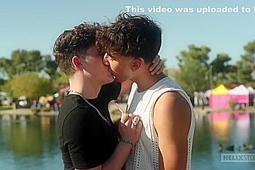 Silas Brooks And Big Dicks In Flirty Foreplay Fucks Newbie Travis Burton