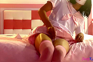 Sisk Feminization Training With Cutie Pinky Seifuku Ep4: Anal Plug