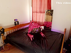 Sissy Maids Self Bondage Fiddle And Ballet Boots