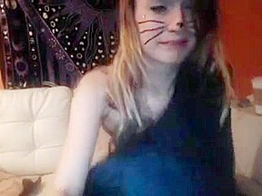 Skinny Blonde teen 18+ Opens Her Thighs To Finger Her Sweet Pus