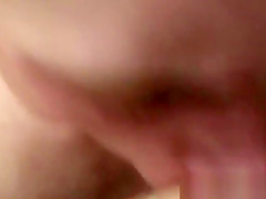 Skinny twink POV sucks big cock before rough bareback