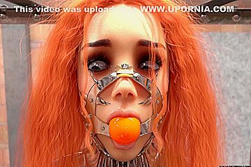 Slaves In Metal Bondage Dominated!