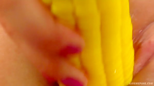 Slender chick Billy R bangs her moist twat