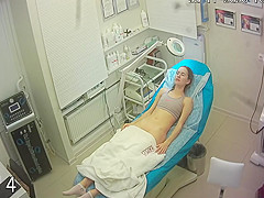 Slim Russian Girl At Depilation