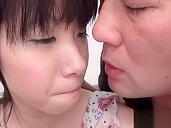 Slutty Japanese chick cum shot