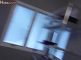 Slutty anal babe fucked in missionary by big white dick