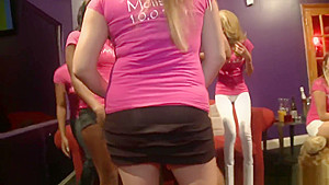 Slutty cfnms party leads to blowjob action