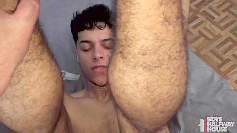 Smooth Delinquent Str8 Jock Opened Wide Bareback Pov