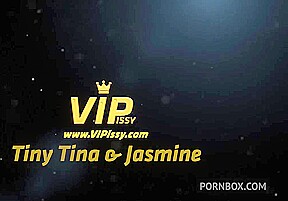 Soapy Shower with Tiny Tina,Jasmine by VIPissy - PissVids